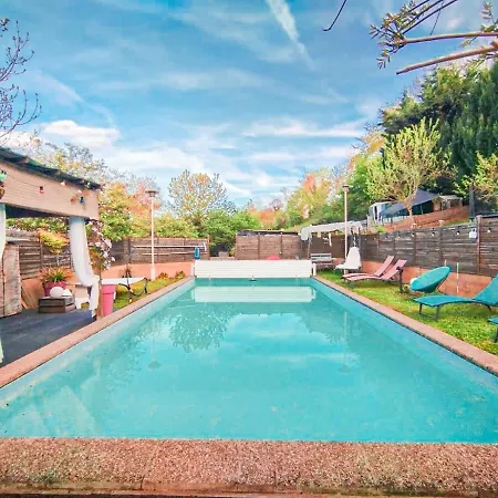 Appartement Dans Maison Individuelle, Piscine La Tour-en-Jarez Exterior photo